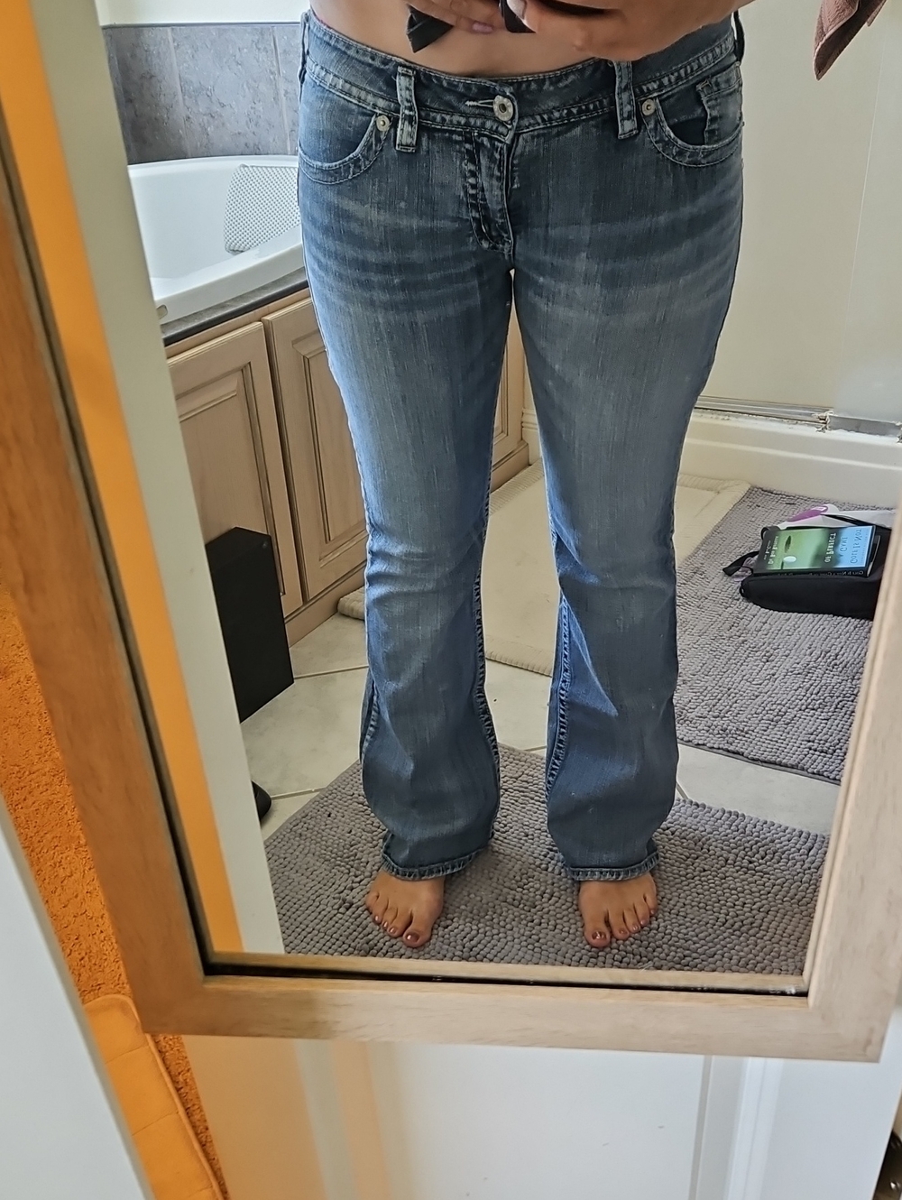Silver Jeans Women's Medium Blue Flare Jeans